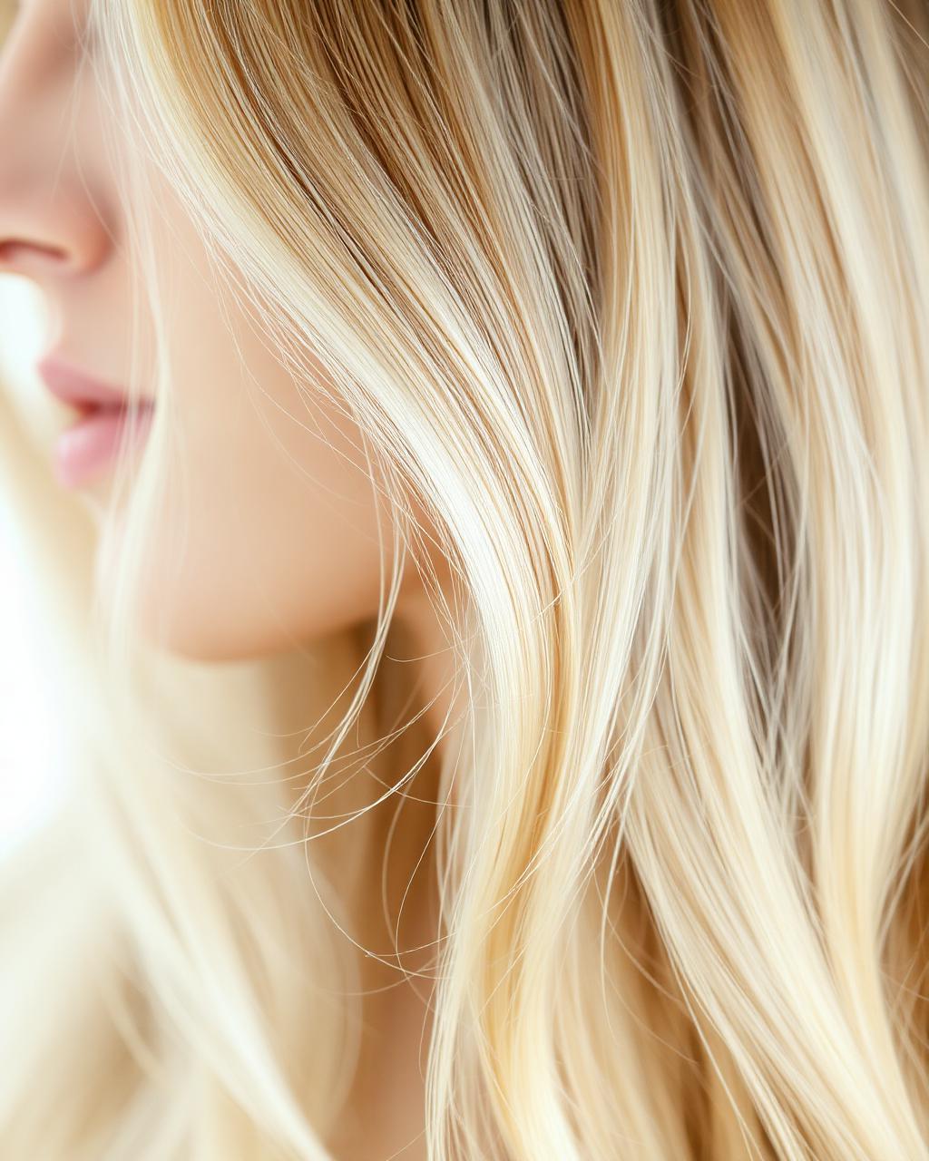 Balayage účes