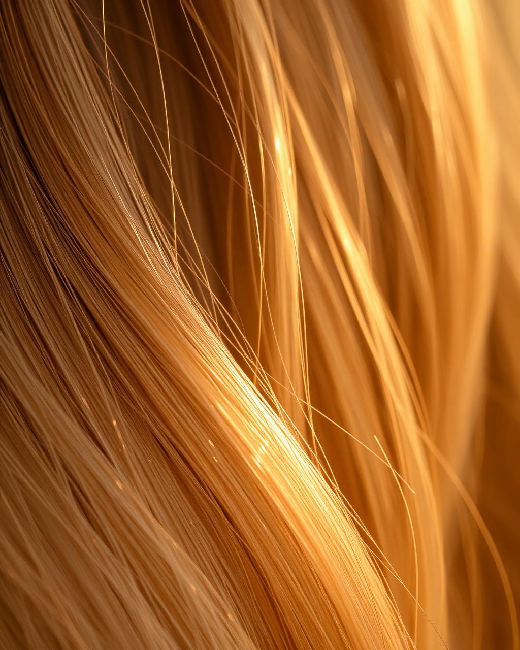 Detail vlasů